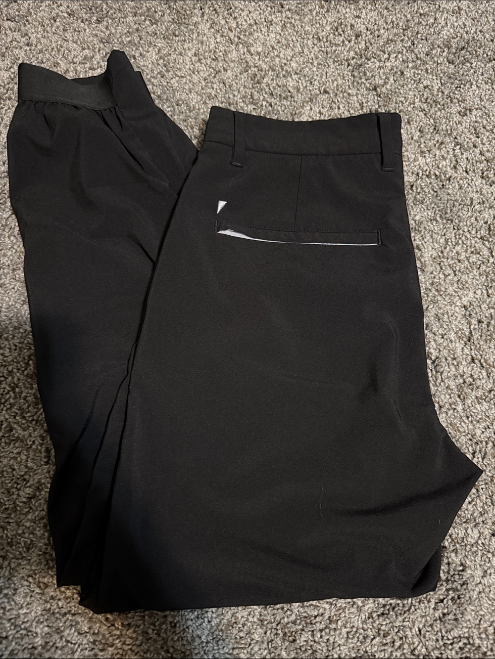 Men's Black Dress Pants - Classic Tailored Fit